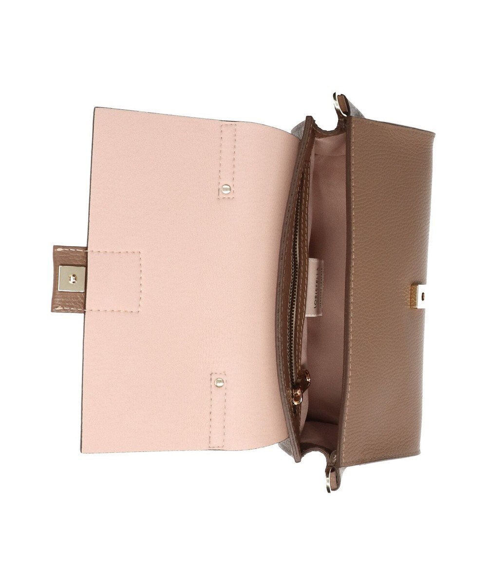 INTER-CHAUSSURES 【LORISTELLA】バンブーハンドルレザーハンドバッグ 