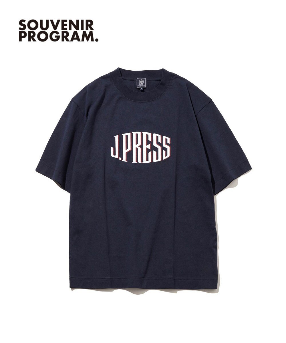 J.PRESS MEN 【J.PRESS ORIGINALS】【UNISEX】Cotton Jersey J.PRESS Logo T-shirt 