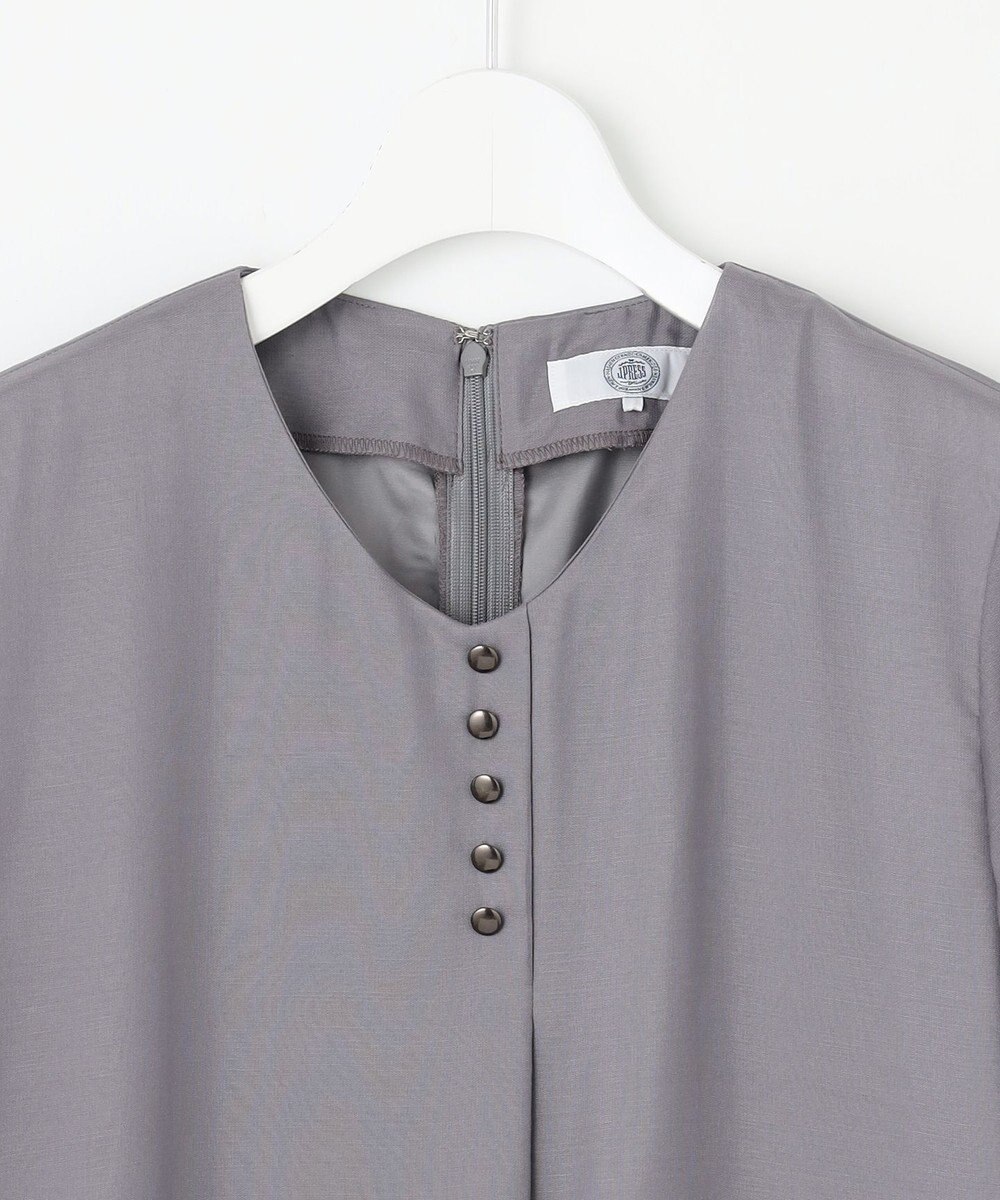 J.PRESS LADIES 【洗える】ブライトスパンボイル ワンピース 