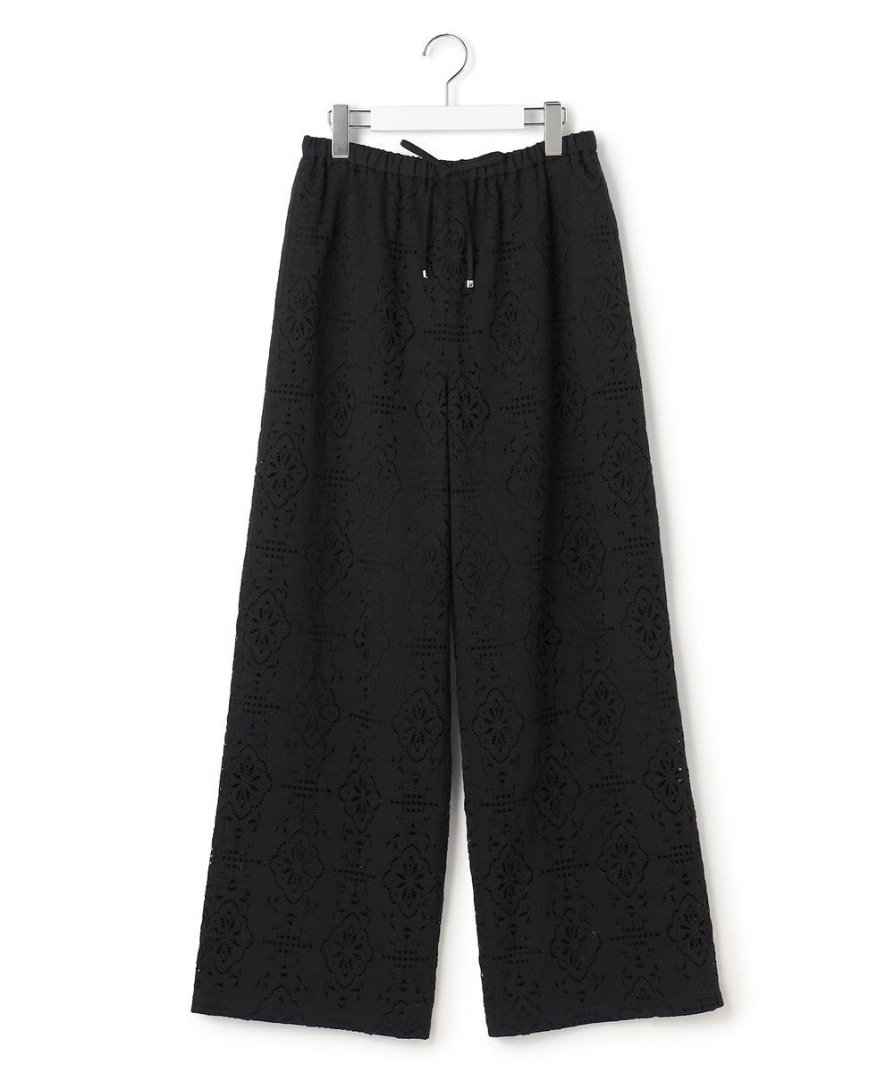 23区 【先行予約】ラッセルオーナメントレース ワイド パンツ 