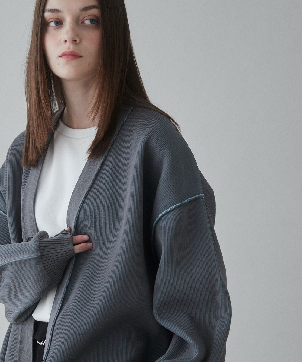 WEGO クリアライトリバーシブルカーディガン 