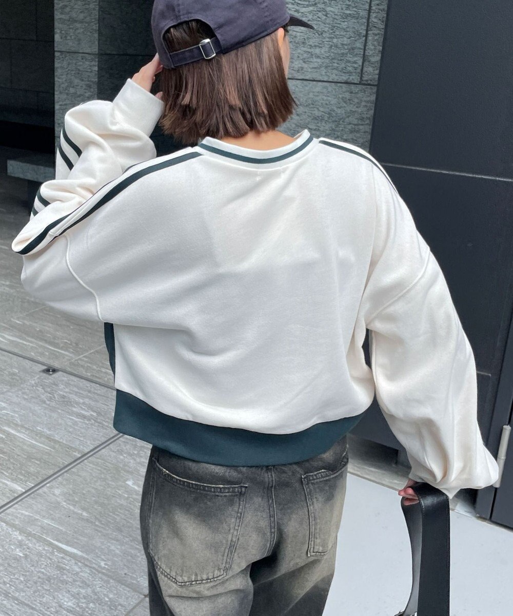 WEGO 切り替えショートスウェット 