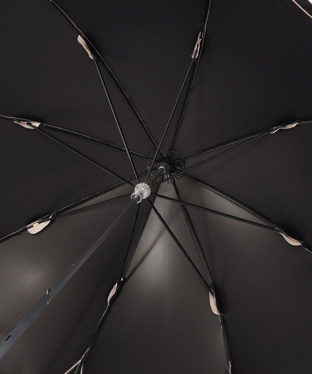 MOONBAT 【フルラ （FURLA）】晴雨兼用日傘 長傘 バイカラーロゴ刺繍 一級遮光 UV 