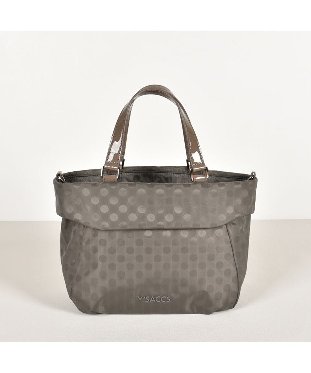 Y'SACCS PolkaDots口折れミニトート 