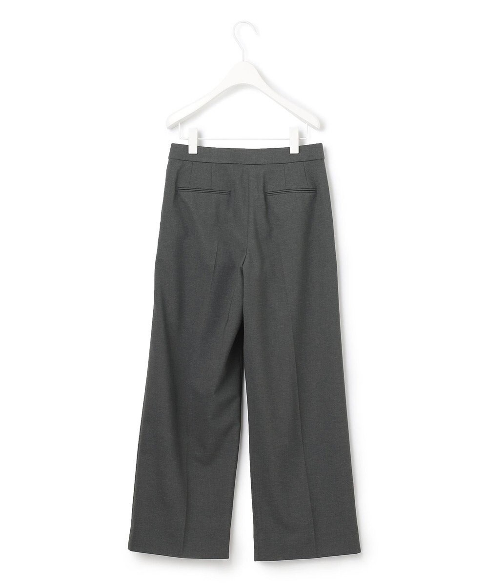 ICB 【洗える】 LinenLikeOx ワイドストレートパンツ 