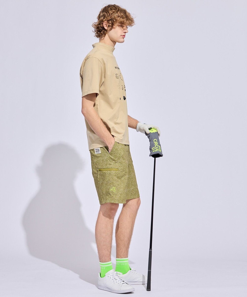 PW CIRCULUS 【MEN】9モチーフモックネック ゴルフ 
