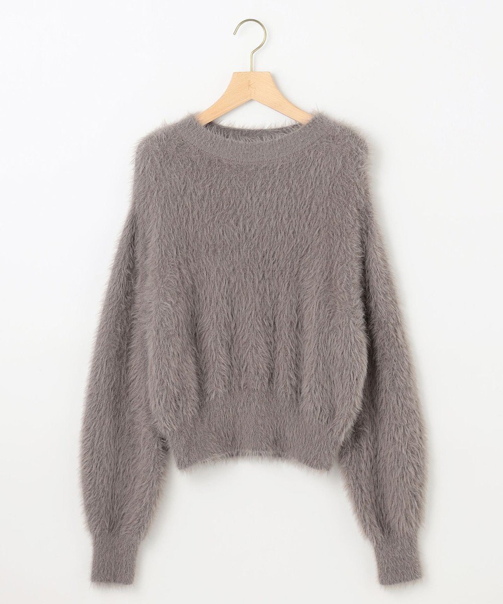 組曲 ナイロンファー ニット 