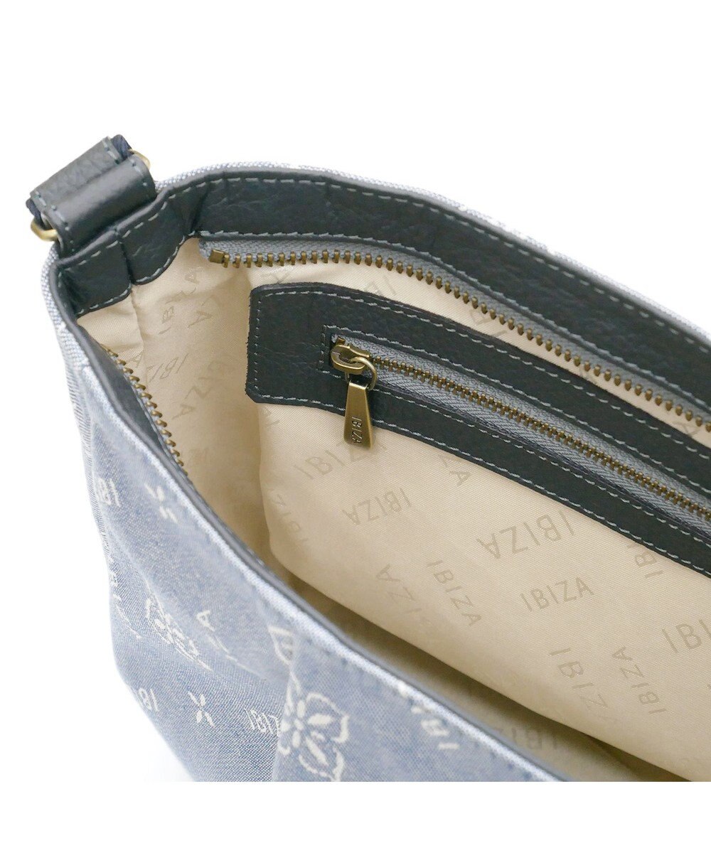 IBIZA アスール　ロゴデニム　ショルダーバッグ 