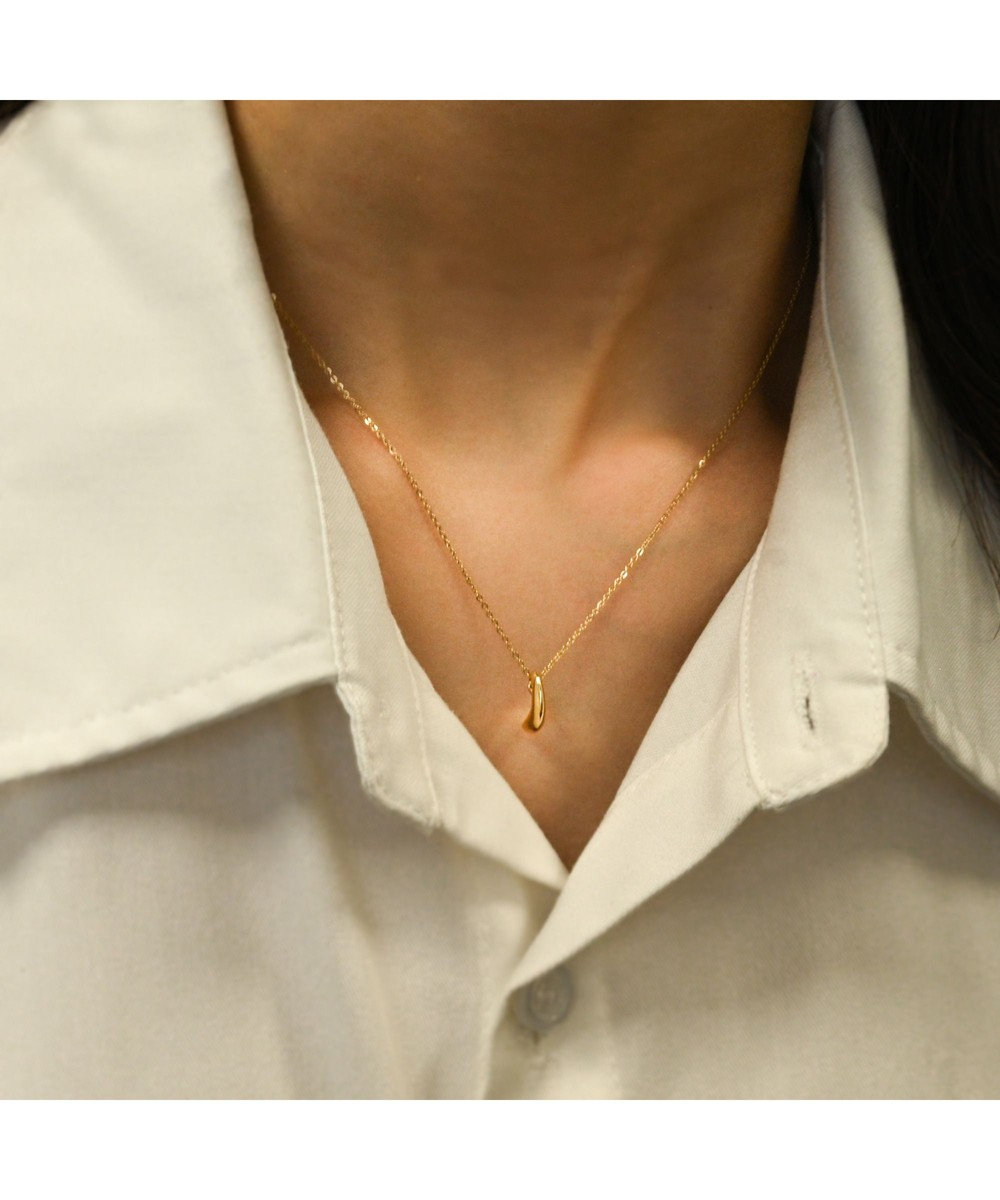 blancotokyo 【金属アレルギー対応】ニュアンスドロップネックレス LAGRIMA necklace 