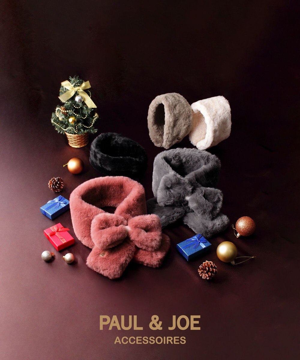 MOONBAT PAUL&JOE ACCESSOIRES(ポール&ジョー)カチューシャ イヤマフ ネコチャーム付 