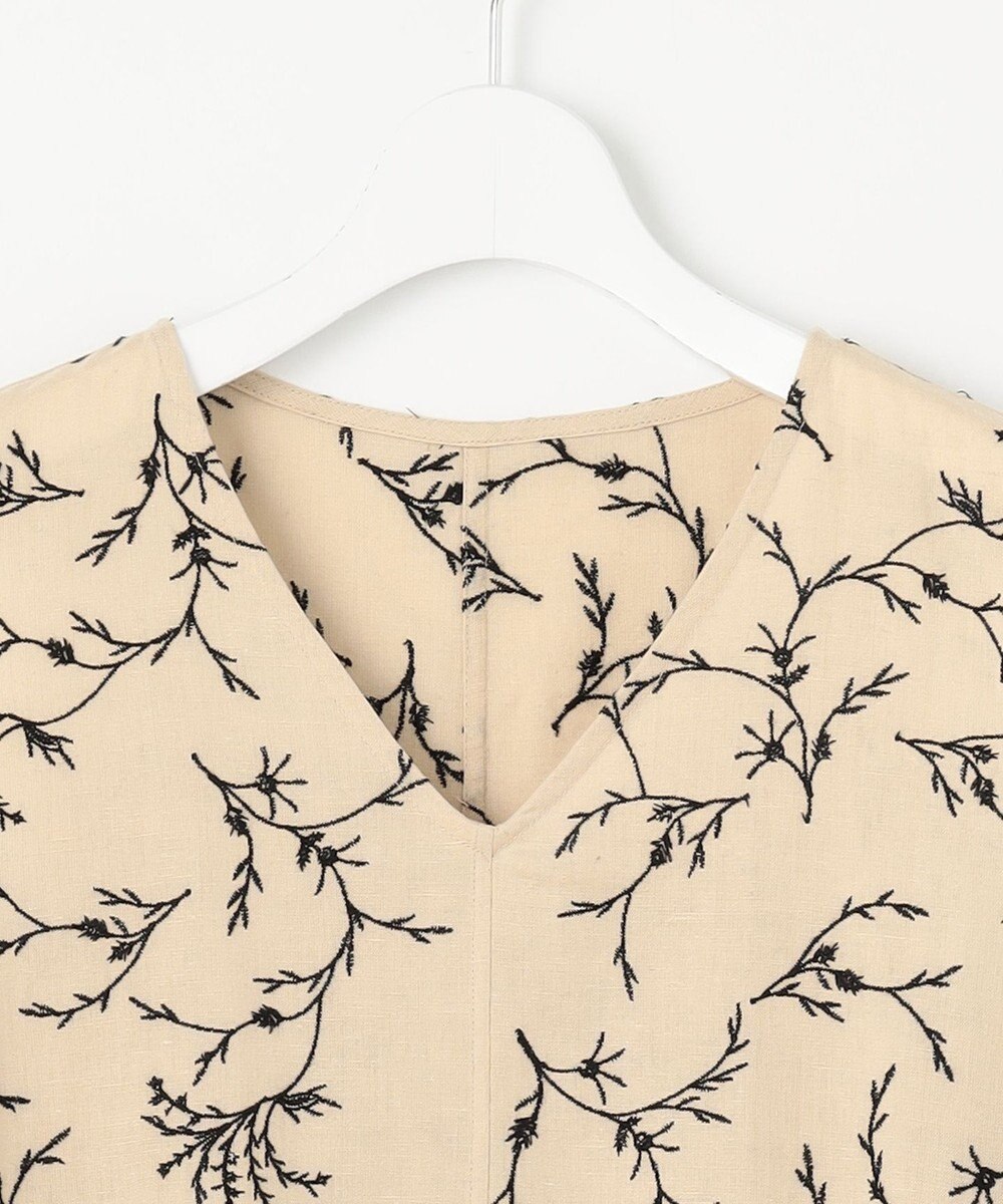 23区 【Indian Factory】フラワーエンブロイダリー ワンピース 