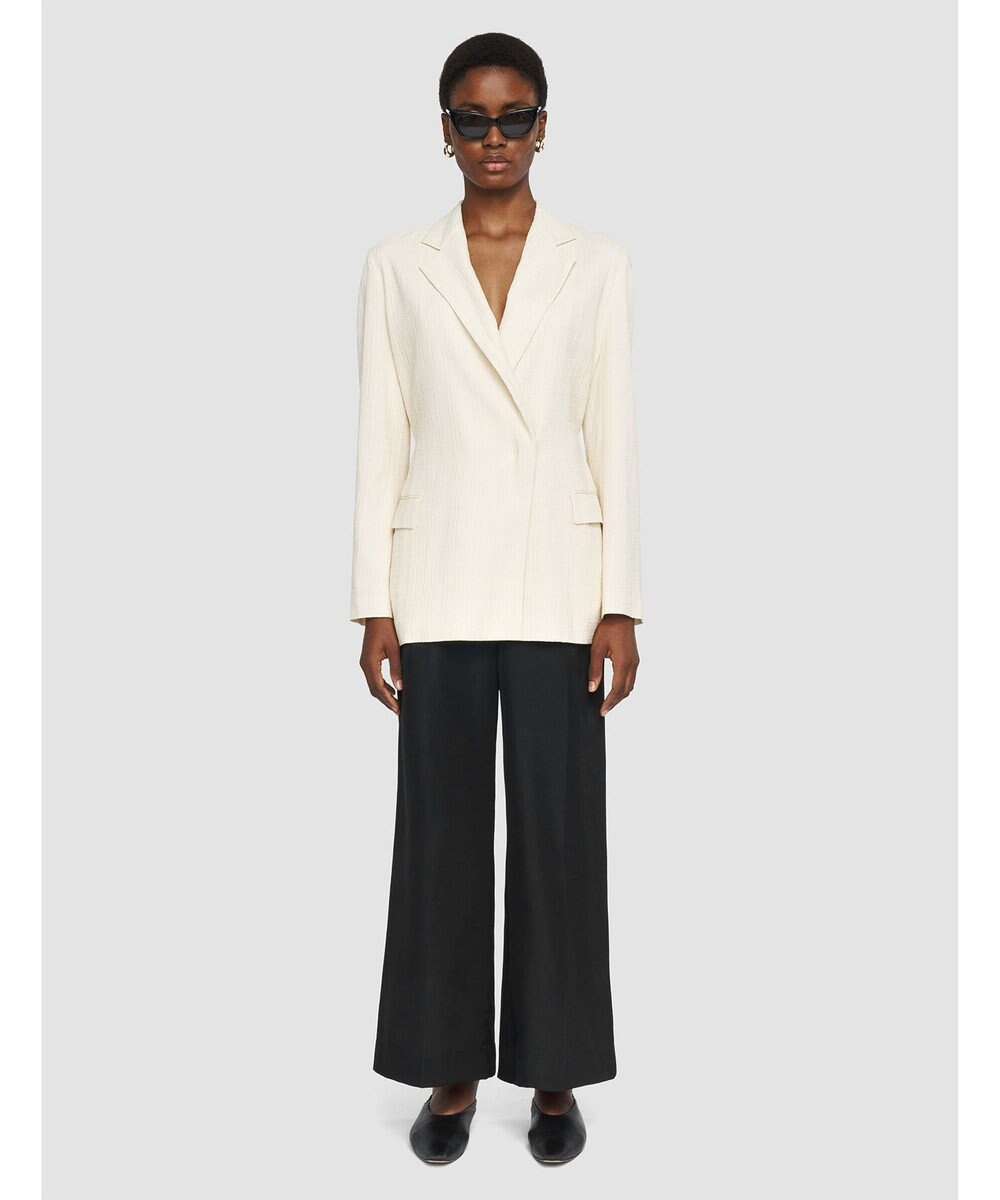 JOSEPH ソフトコットンシルク　トラウザーズ 