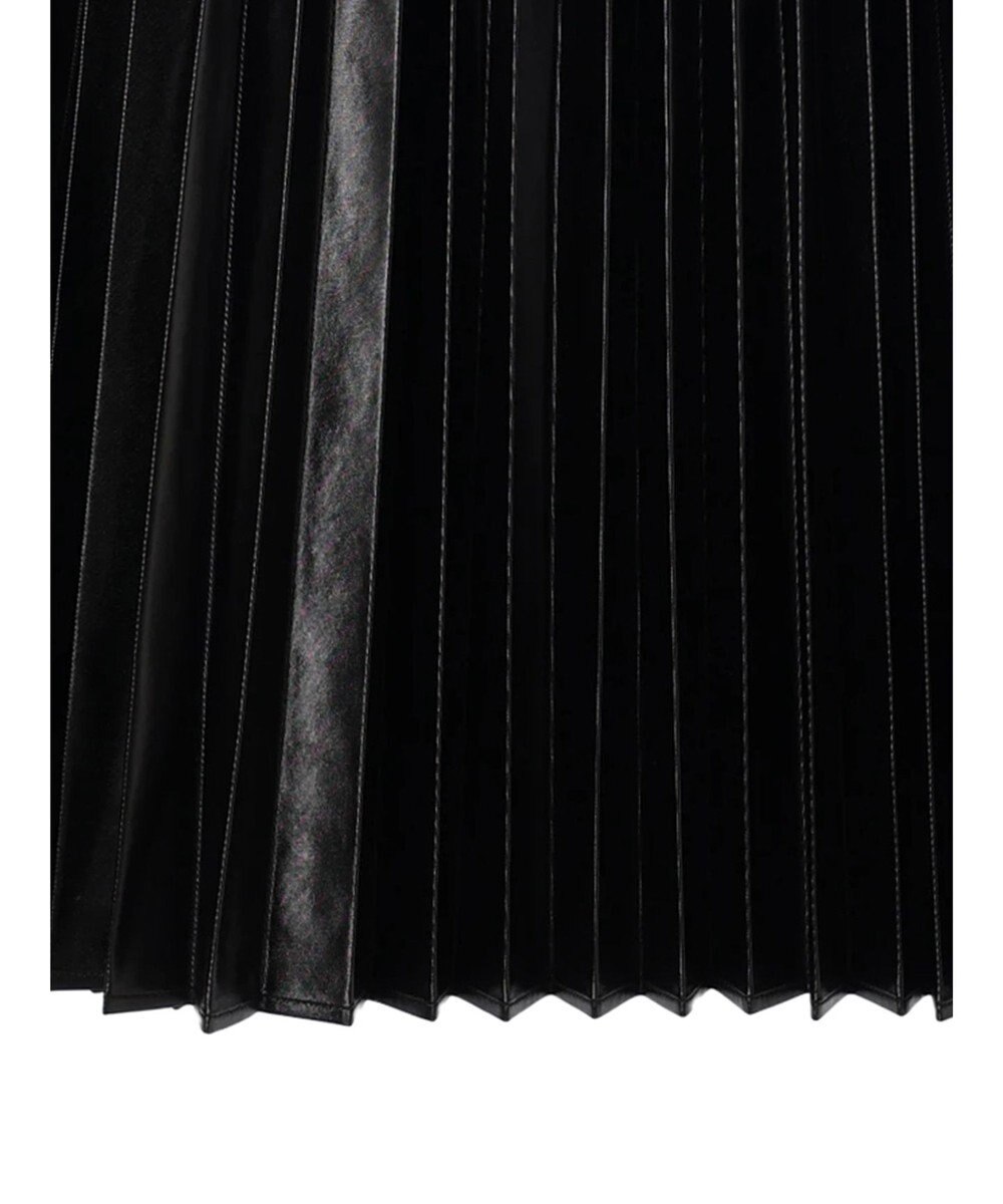 Green Parks ・ＥＬＥＮＣＡＲＥ　ＤＵＥ　メタリックプリーツスカート 