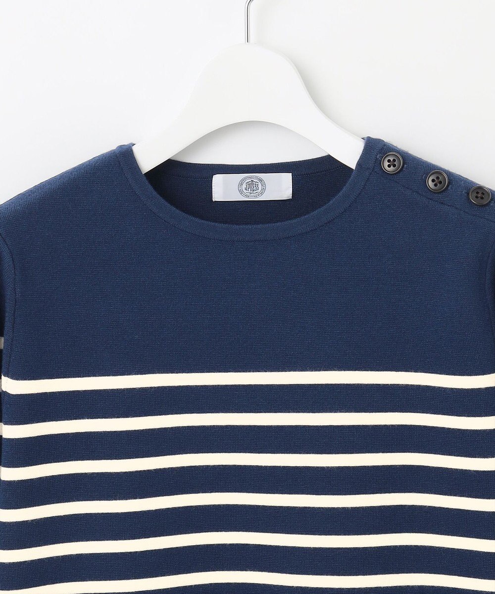 J.PRESS LADIES 【洗える】VIS/PE MILANO ボーダー ニット 