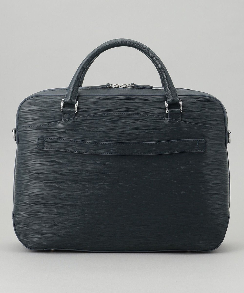 GOTAIRIKU 日本製【PELLE MORBIDA】型押しレザー ブリーフバッグ 