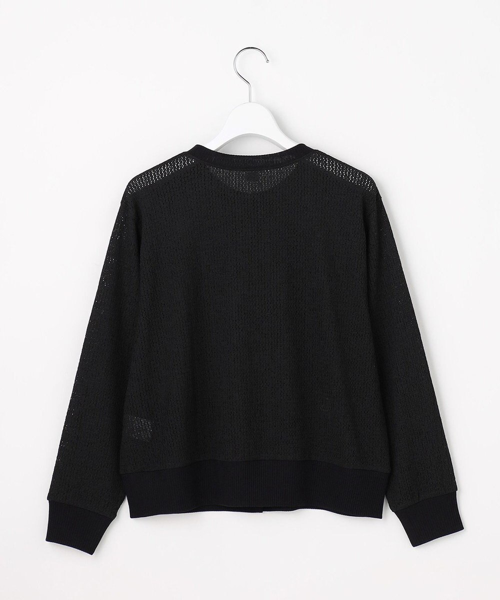 J.PRESS LADIES 【冷房対策に】レーシー カーディガン 