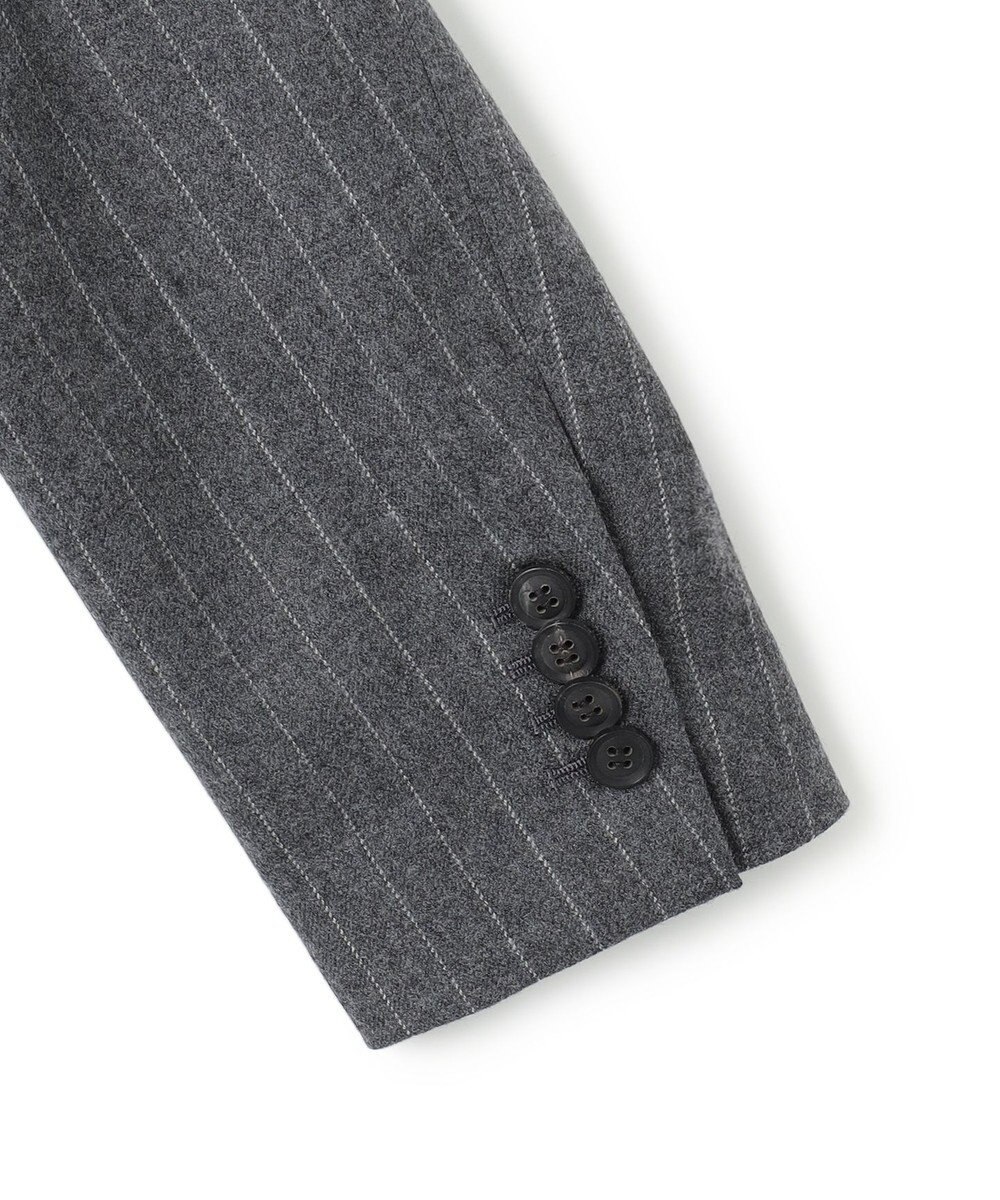 BEIGE， DELAND / ウールピンストライプダブルジャケット 