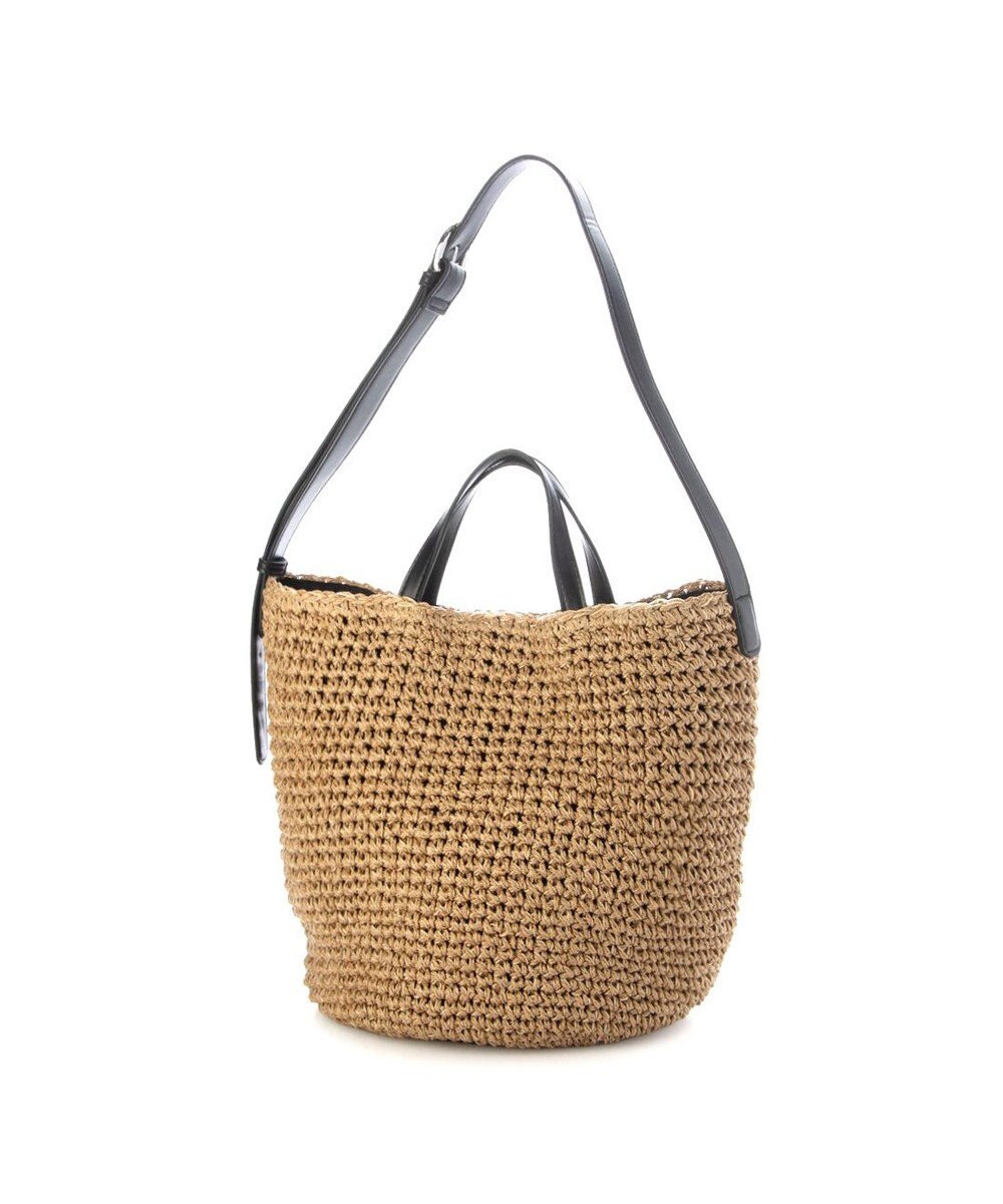 UNBILLION カシュカシュ cachecache / 丸底バケットクロッシュ2wayトート カゴバッグ 