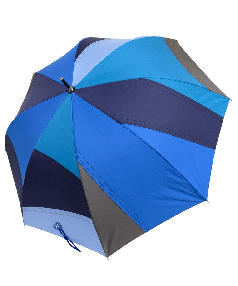 +RING 【プラスリング】【限定/日本製】 UNISEX 雨傘（長）60cm SR15 BLU NEW COLLECTION 青