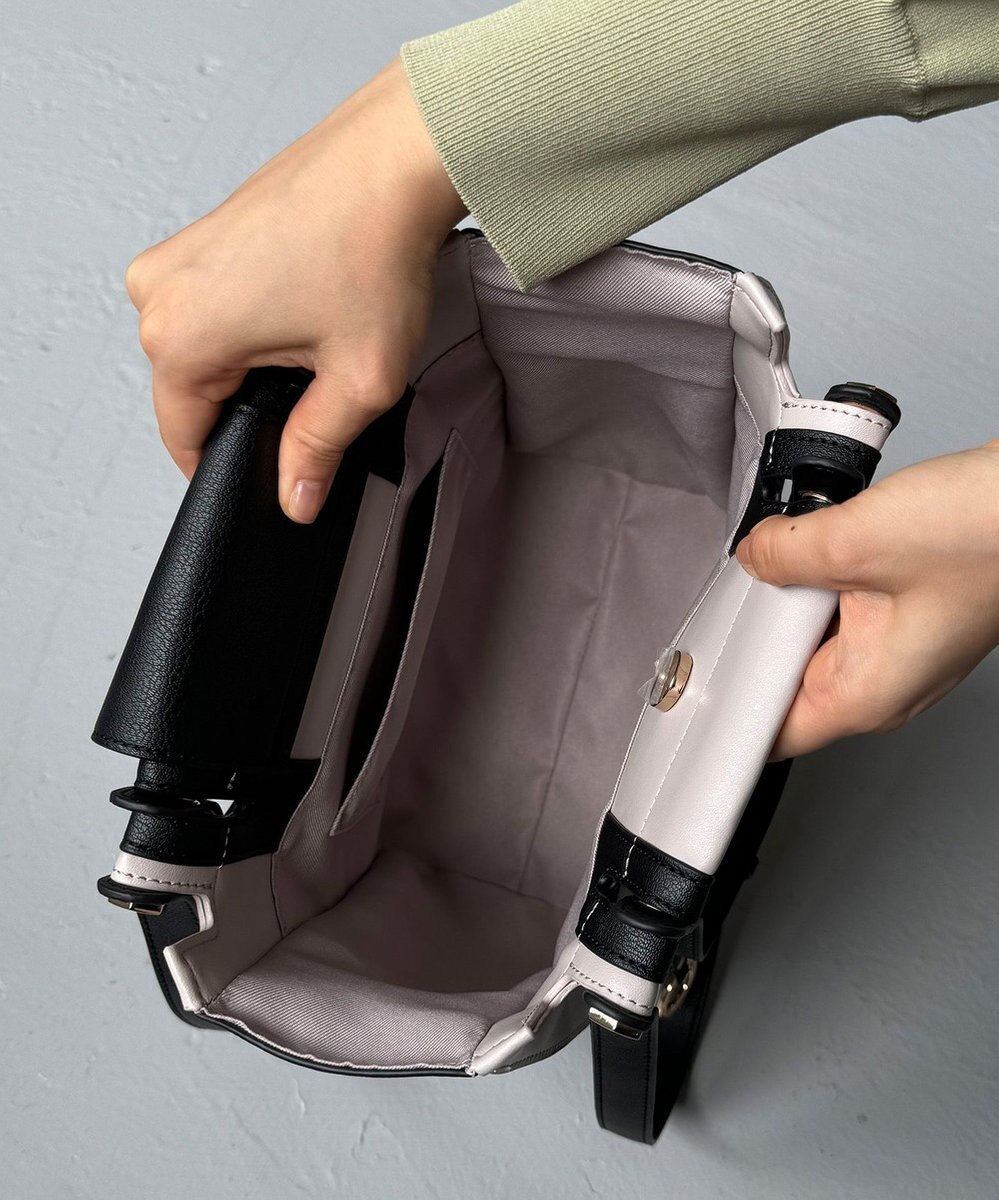 組曲 2WAYハンドルスクエアトート バッグ 