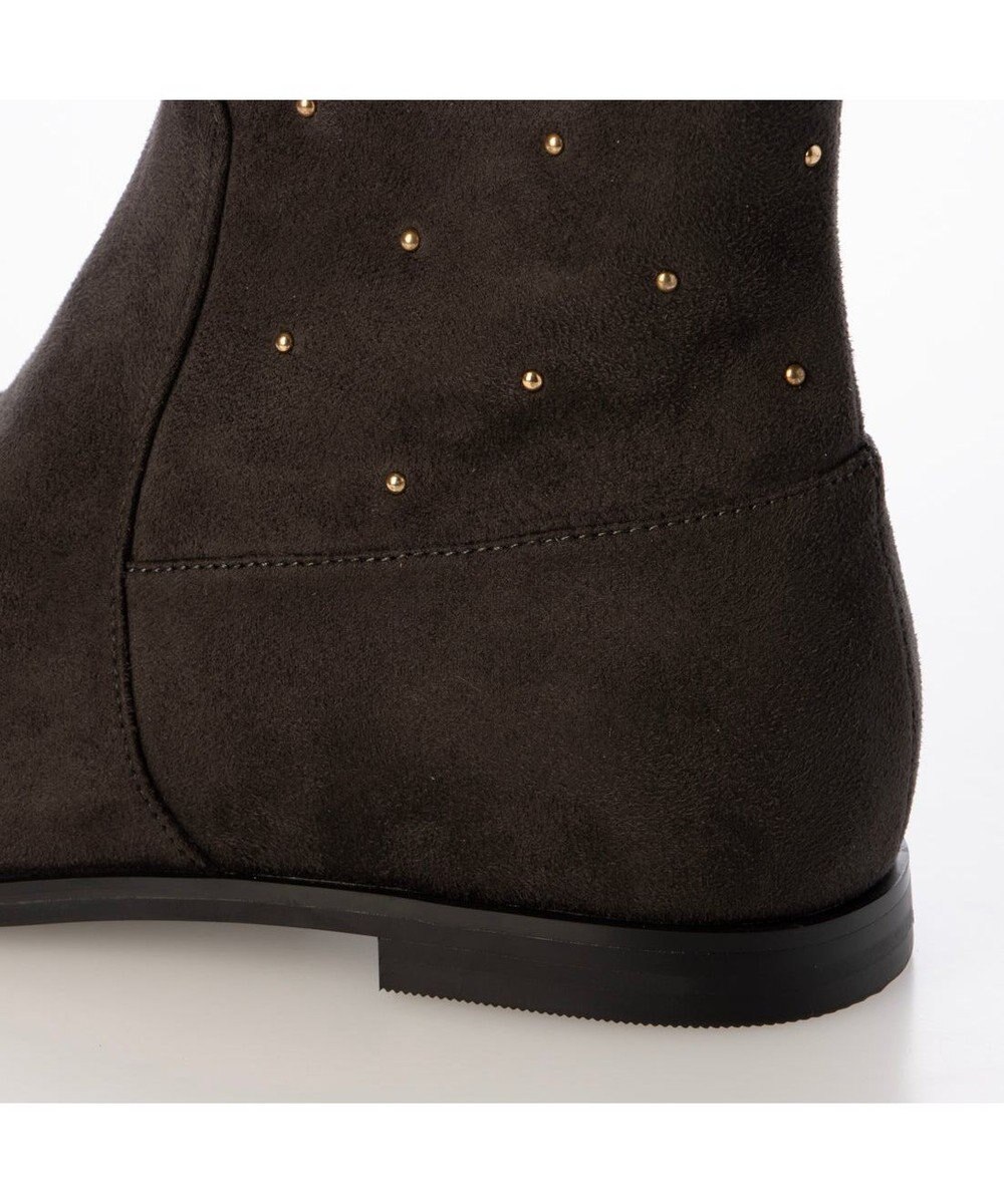 Riz raffinee <Riz raffinee>スタッズ付インヒールブーツ 