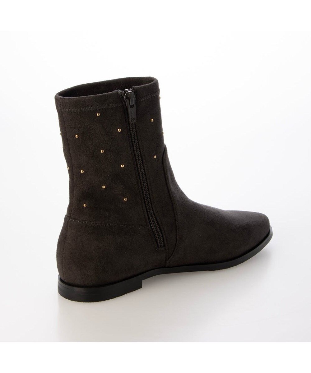 Riz raffinee <Riz raffinee>スタッズ付インヒールブーツ 