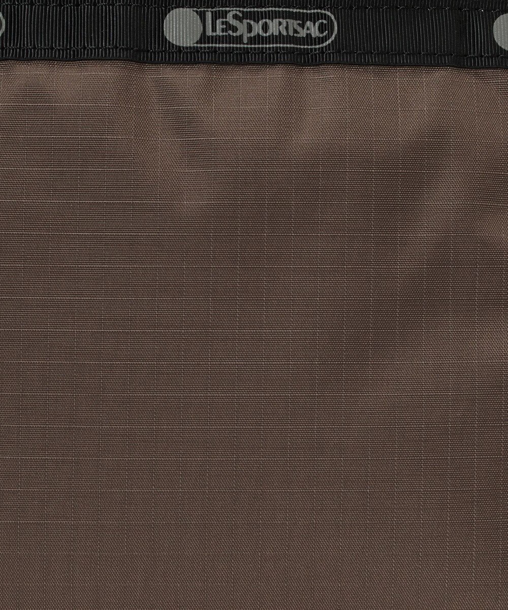 LeSportsac E/W CITY DRAWSTRING BAG /アップタウンダークチョコ/ブラック 