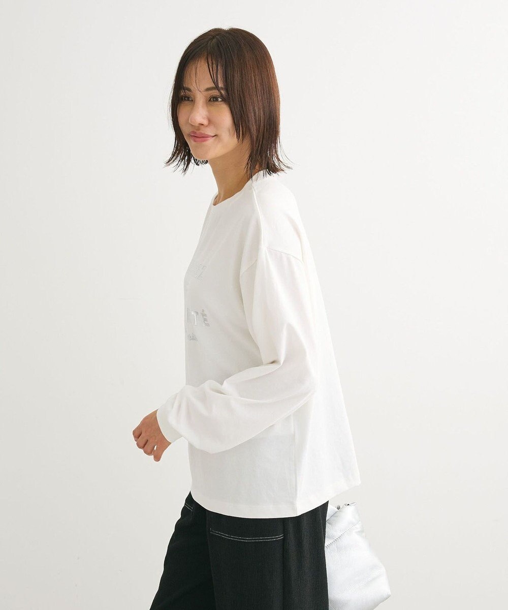 Green Parks 箔プリント長袖ロンＴＥＥ 