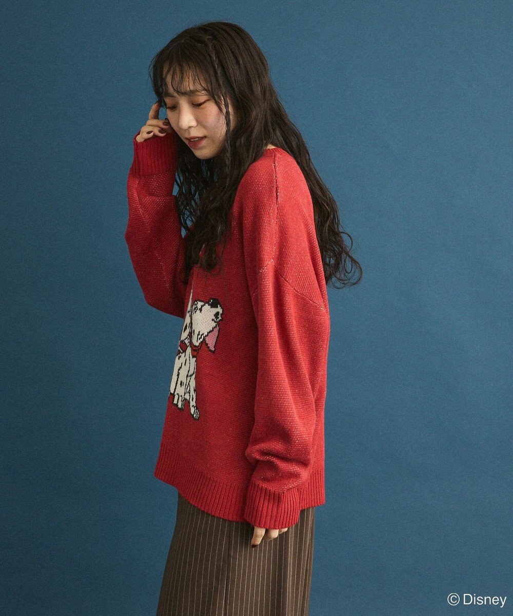 Green Parks １０１匹わんちゃん／ジャガードニット 