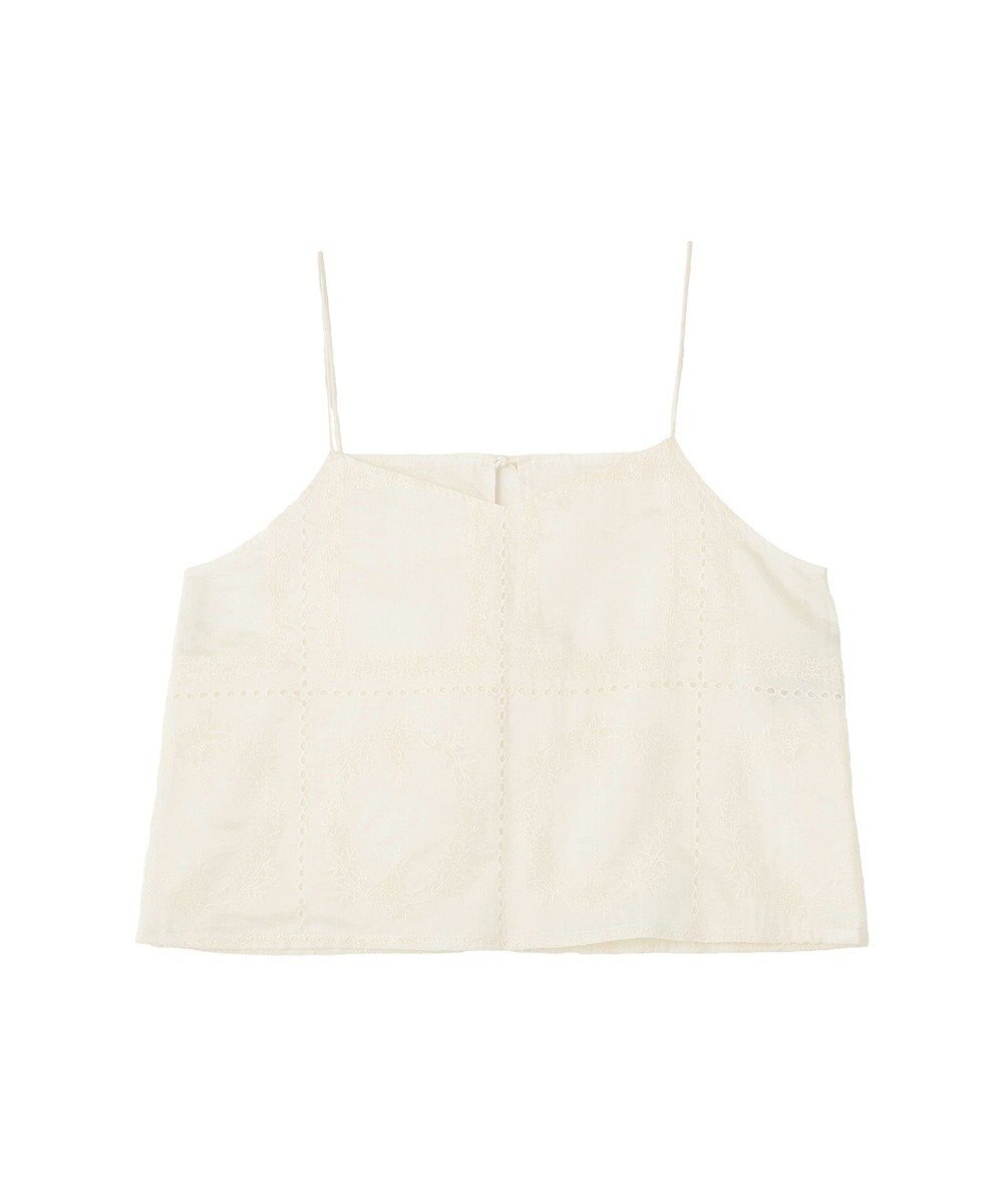 Green Parks 前後２ＷＡＹレース刺繍ビスチェ 