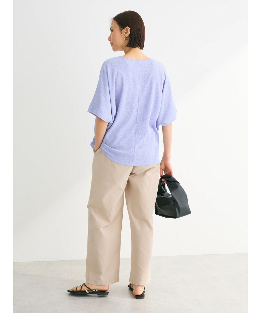 Green Parks 裾タック表面カットプルオーバー 