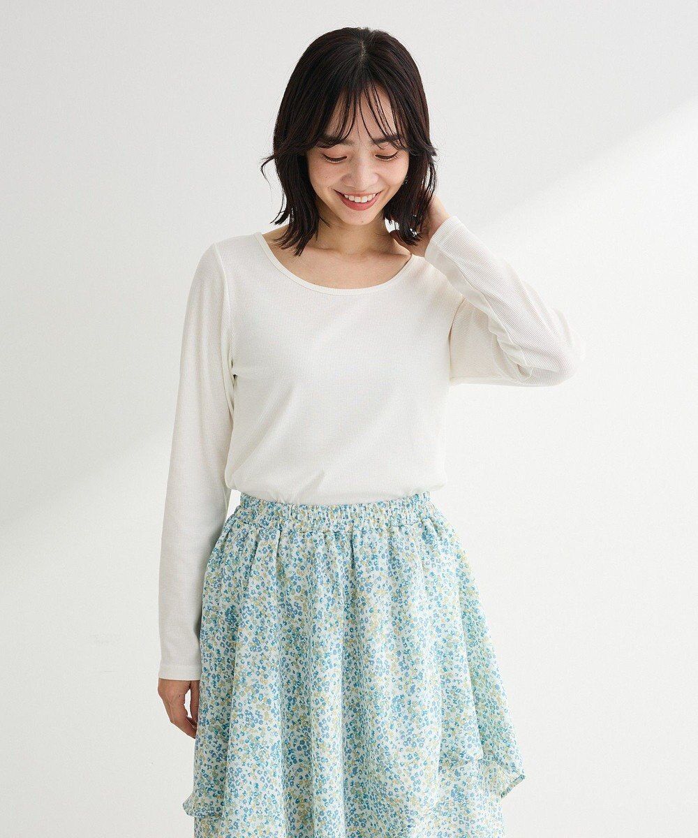 Green Parks バレエネックリブインナー 