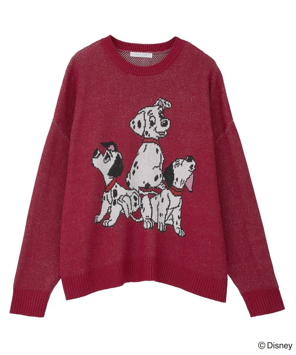 Green Parks １０１匹わんちゃん／ジャガードニット 