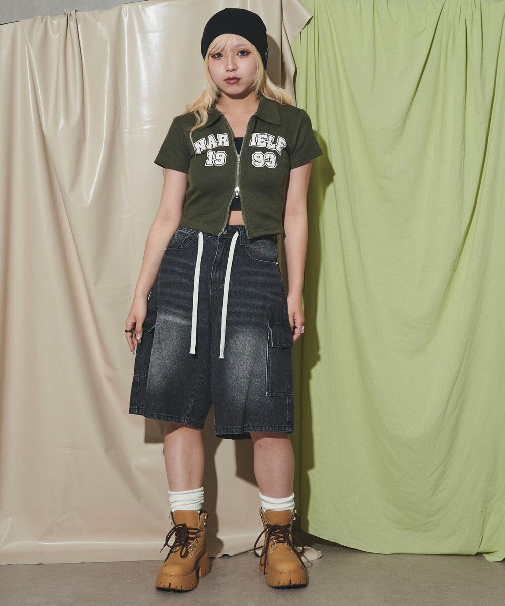 WEGO ロゴダブルZIPトップ 