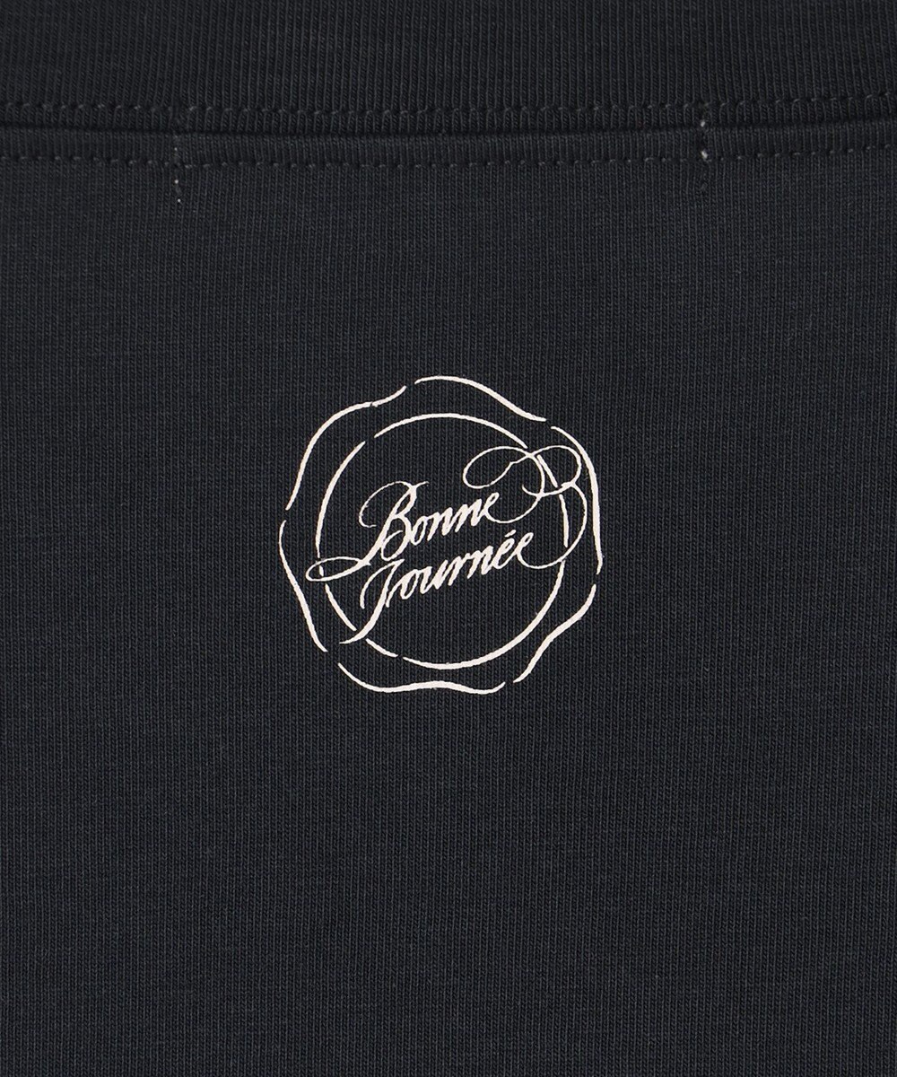 23区 【井波麻里衣さんコラボ】カリグラフィー プリント Tシャツ 