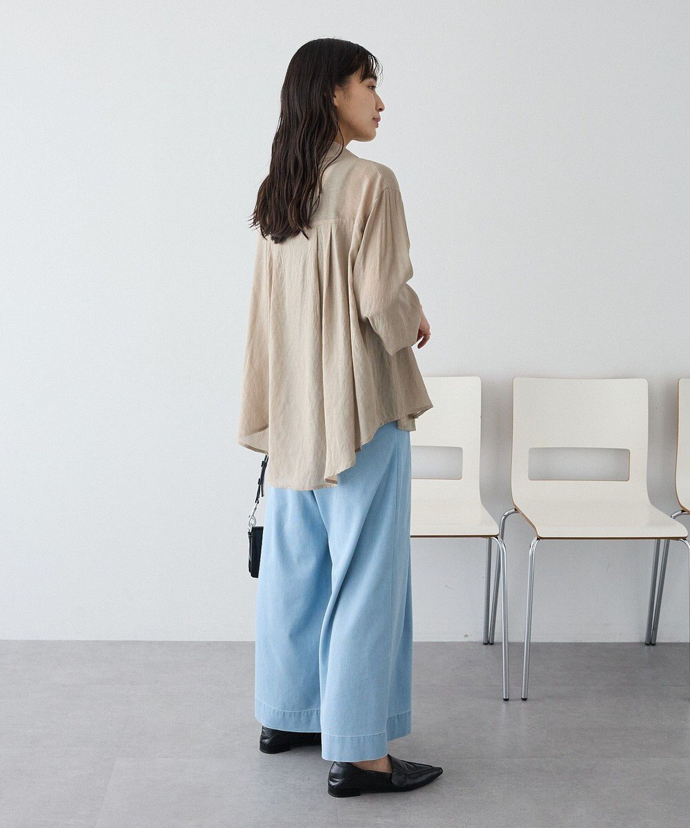 CRAFT STANDARD BOUTIQUE ヴィンテージボイルタックフレアシャツ 