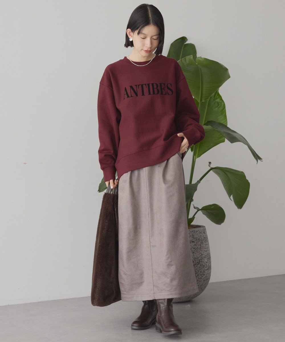 AMERICAN HOLIC Fairfield フロッキースウェットプルオーバー 