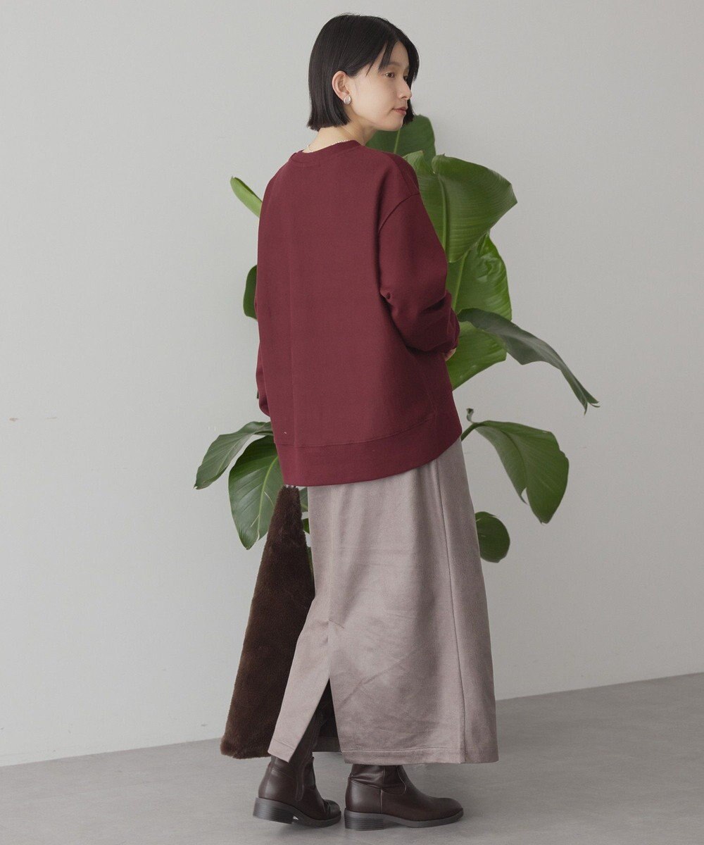 AMERICAN HOLIC Fairfield フロッキースウェットプルオーバー 