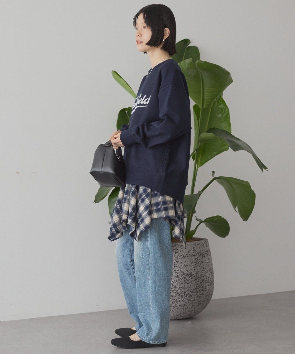 AMERICAN HOLIC Fairfield フロッキースウェットプルオーバー 