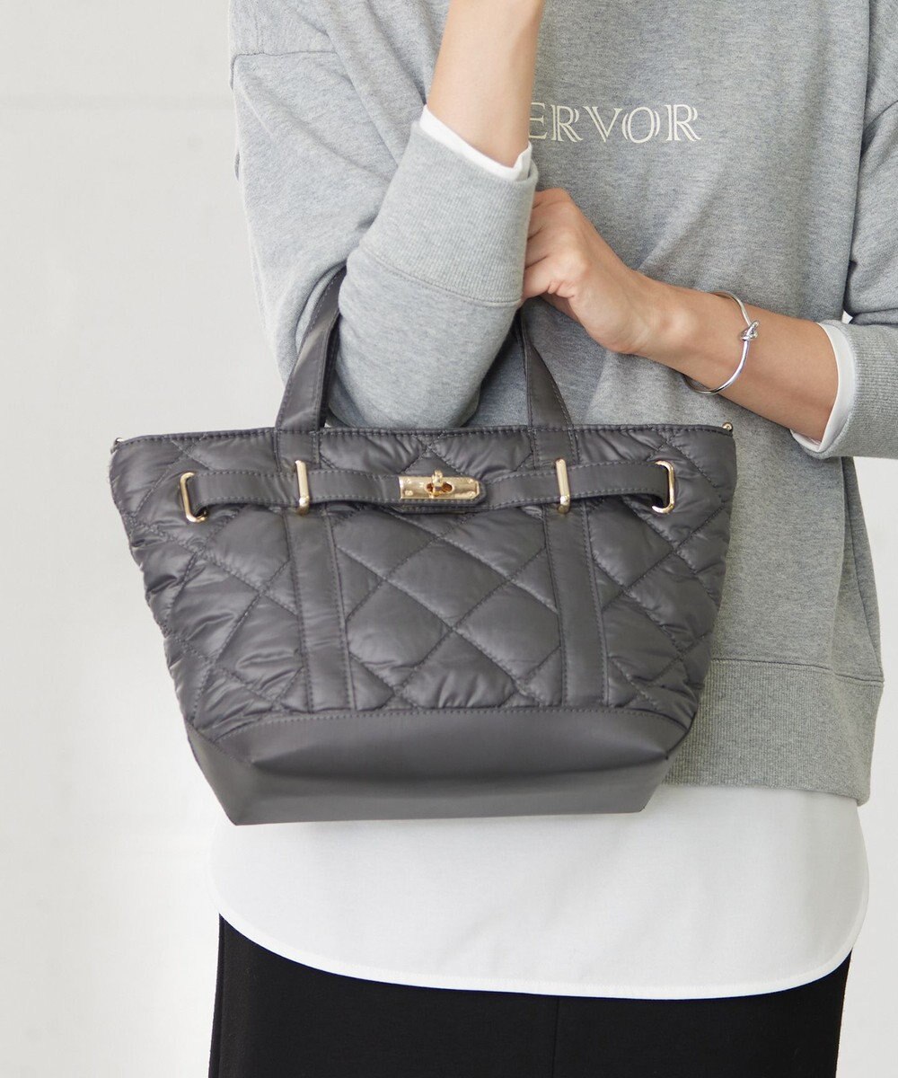 J.PRESS LADIES 【2way】ボンディングキルト バッグ 