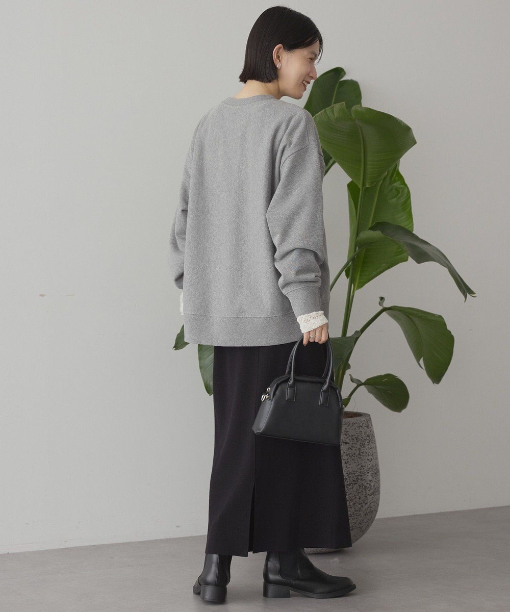 AMERICAN HOLIC Fairfield フロッキースウェットプルオーバー 