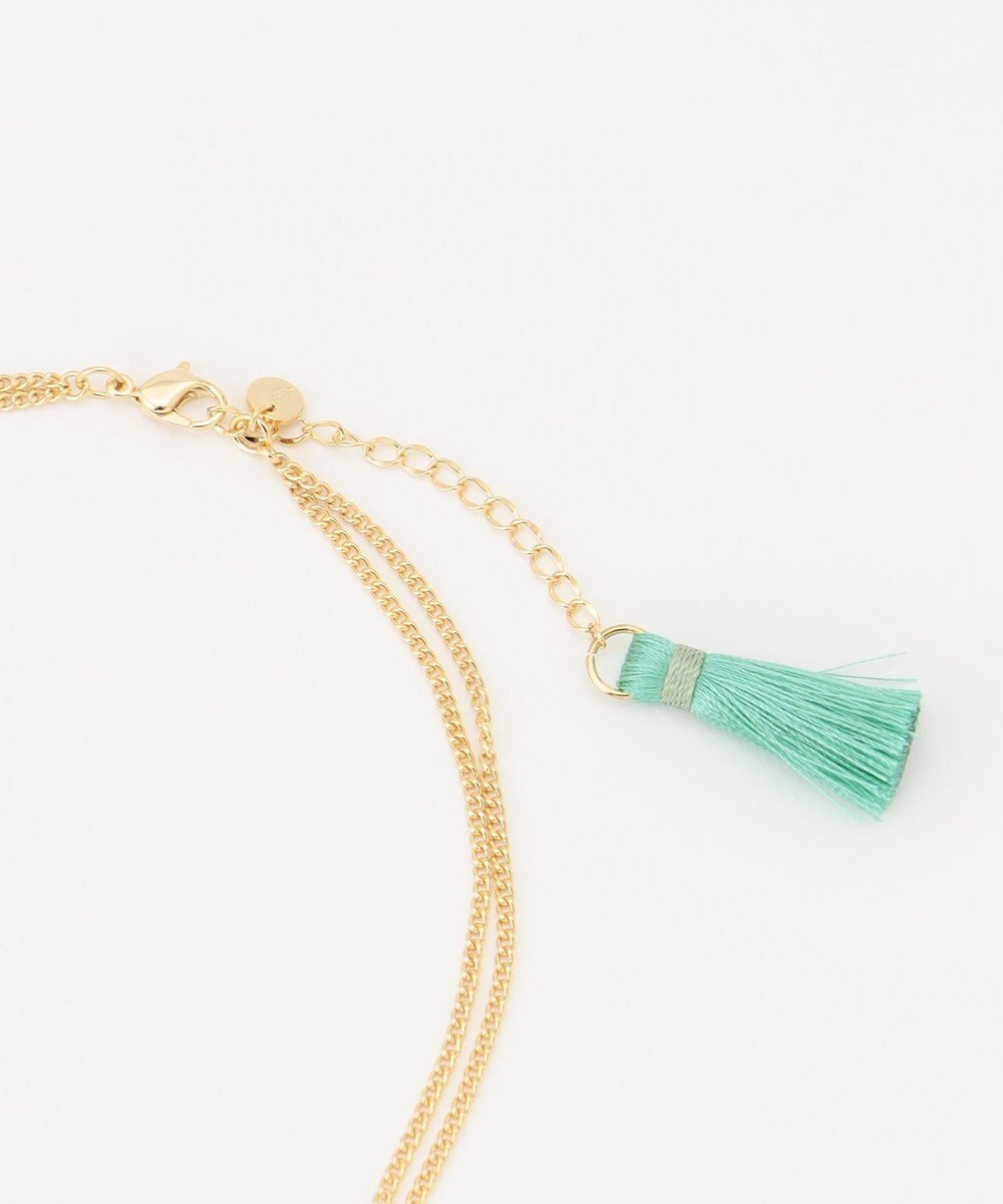 自由区 【カタログ掲載】ストーンミックスフリンジ2WAY ネックレス 