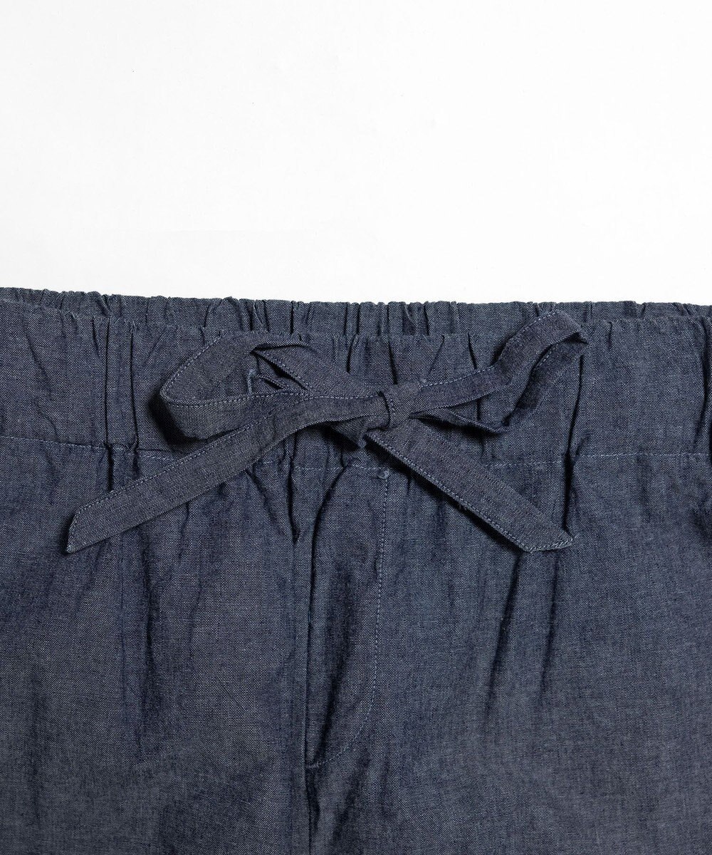 LENO DUNGAREES EASY PANTS《UNISEX》/ ダンガリーイージーパンツ 