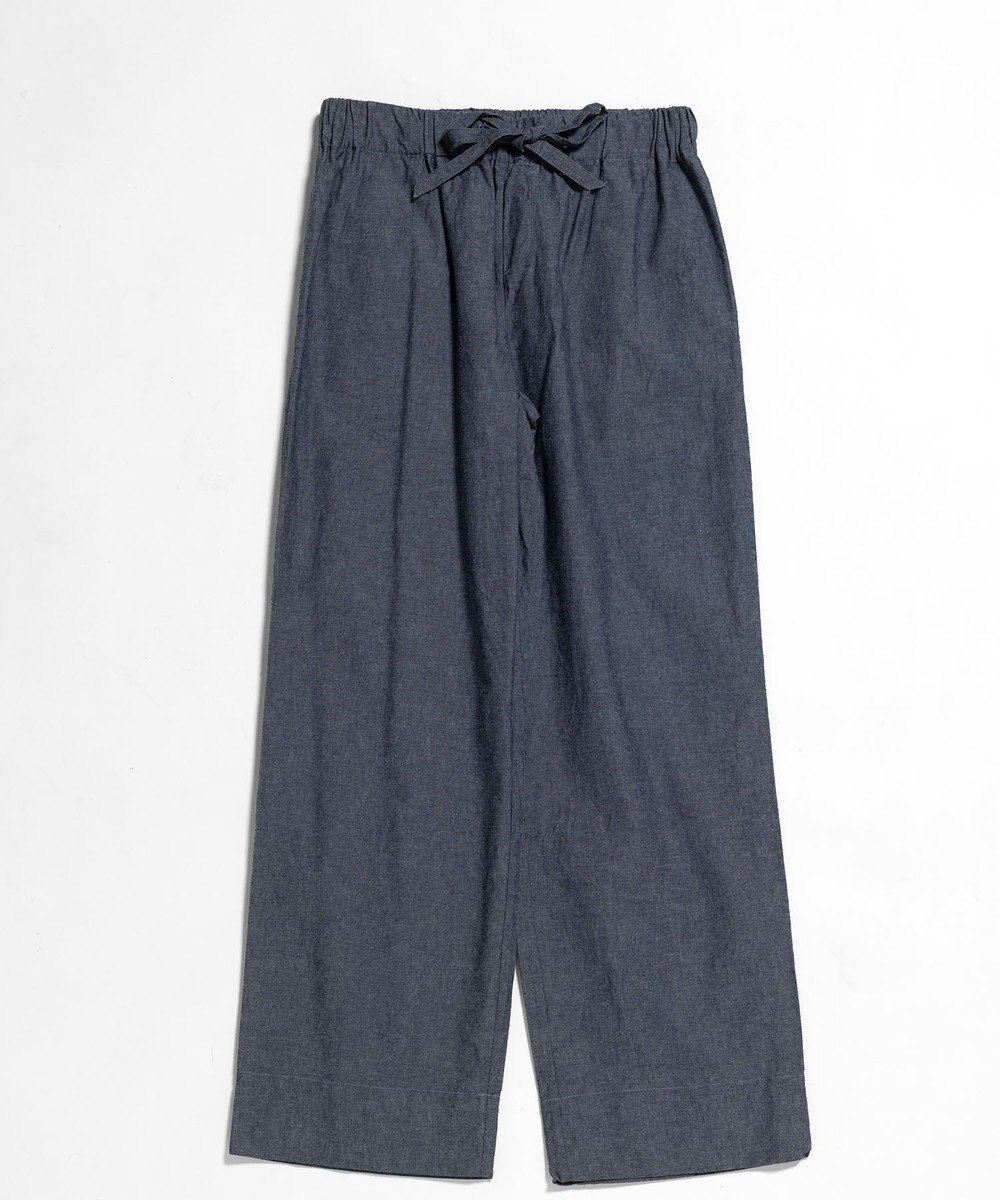 LENO DUNGAREES EASY PANTS《UNISEX》/ ダンガリーイージーパンツ 