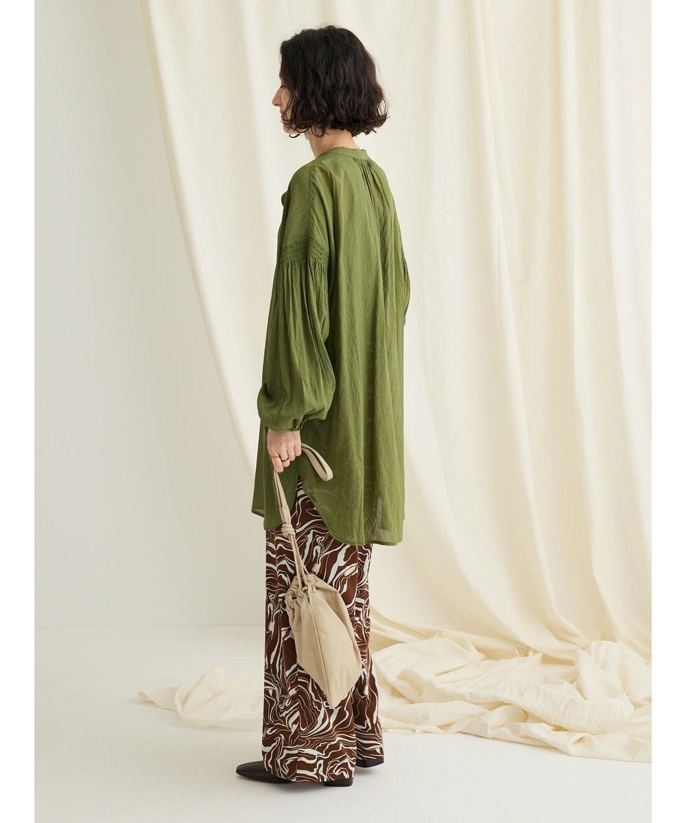 CRAFT STANDARD BOUTIQUE ウ゛ィンテージボイルソデシャーリングチュニック 