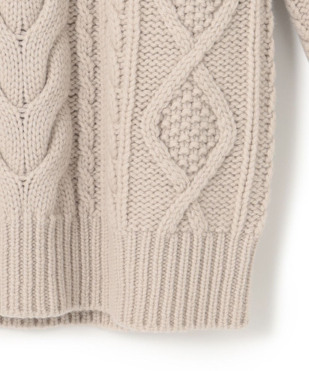 23区 【CLASSY.12月号掲載】アランパターン ニット 