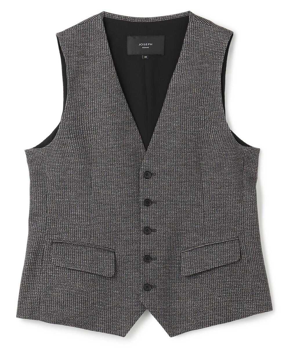 JOSEPH HOMME 新素材【ストレッチ/セットアップ対応】クリアドビージャージー ジレ 