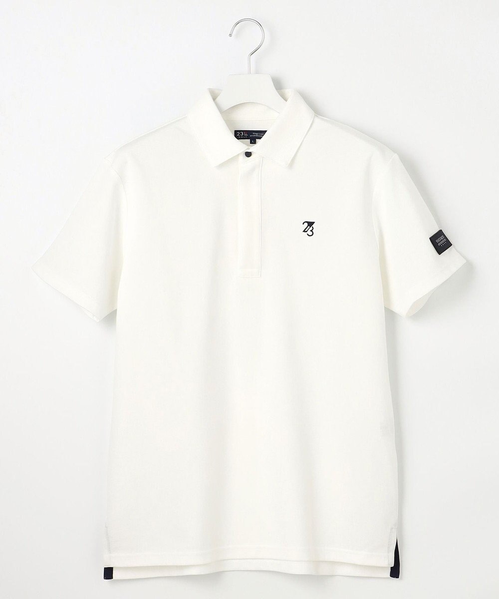 23区GOLF 【MEN】温度調節素材『サーモアジャスト』シンプル ポロシャツ 