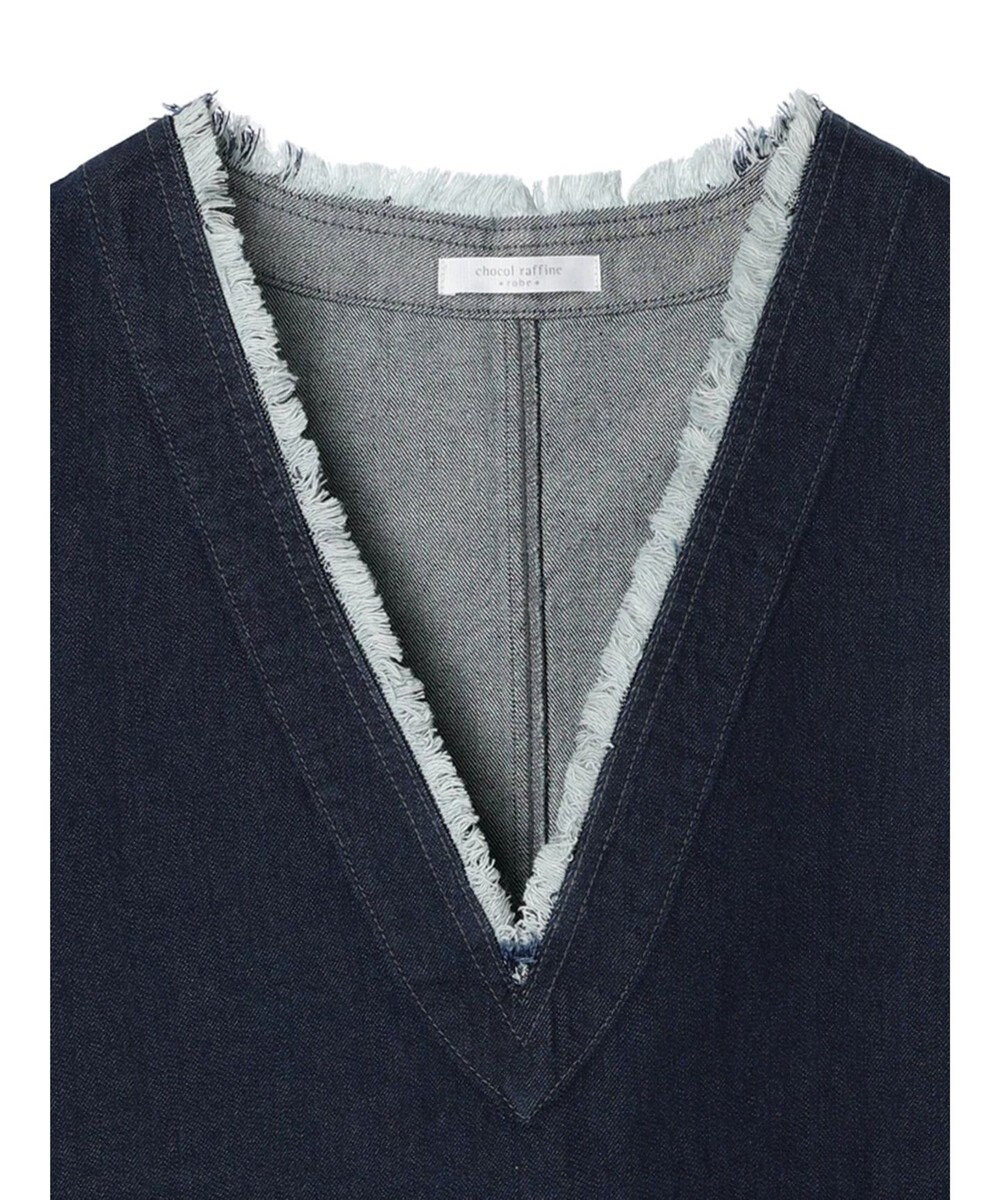 Green Parks Ｖネックフリンジベスト 