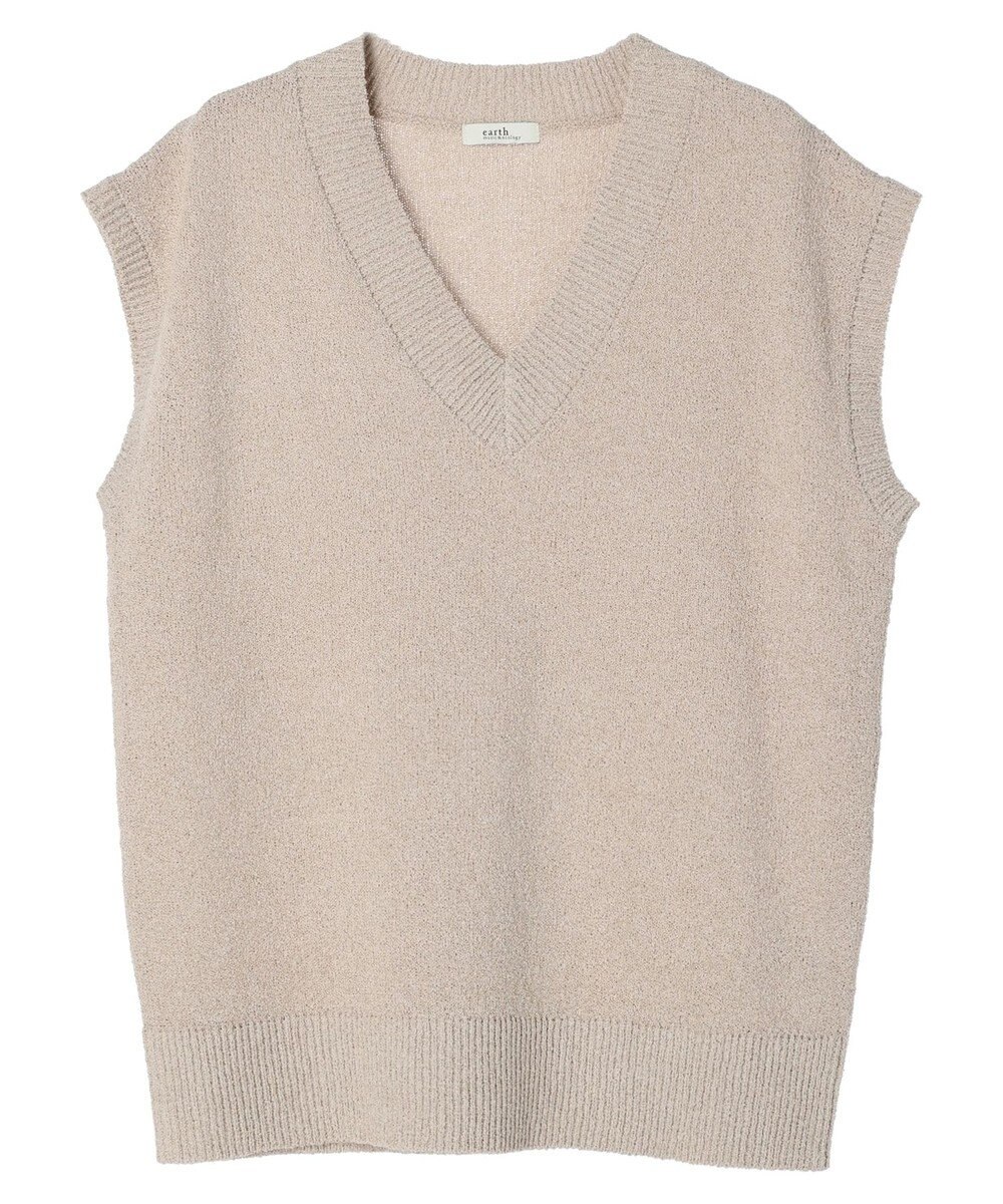 earth music&ecology ミニブークレＶネックベスト 